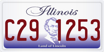 IL license plate C291253