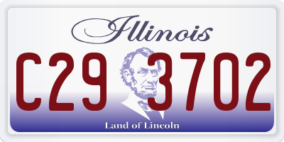 IL license plate C293702