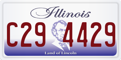 IL license plate C294429