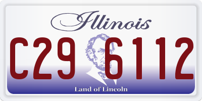 IL license plate C296112
