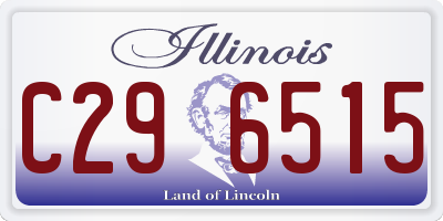 IL license plate C296515
