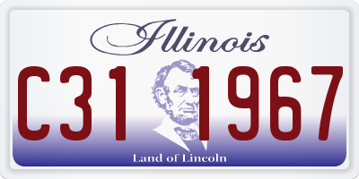 IL license plate C311967