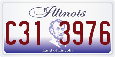 IL license plate C313976