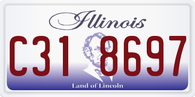 IL license plate C318697