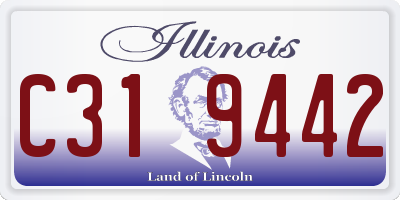 IL license plate C319442