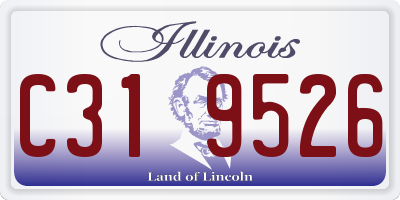 IL license plate C319526