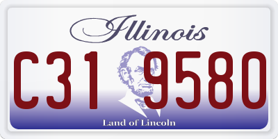 IL license plate C319580