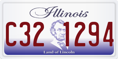 IL license plate C321294