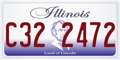 IL license plate C322472