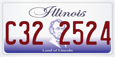 IL license plate C322524