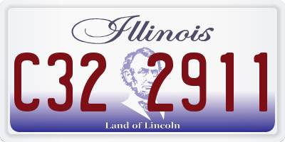 IL license plate C322911