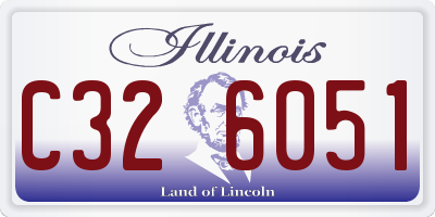 IL license plate C326051