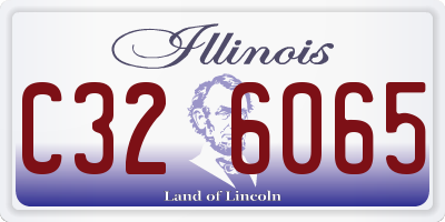 IL license plate C326065