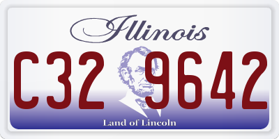 IL license plate C329642