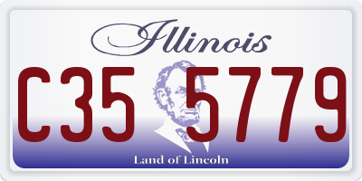 IL license plate C355779