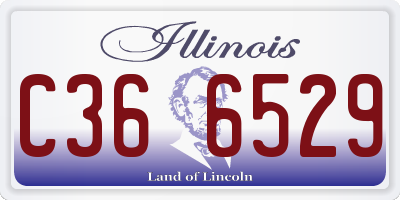 IL license plate C366529