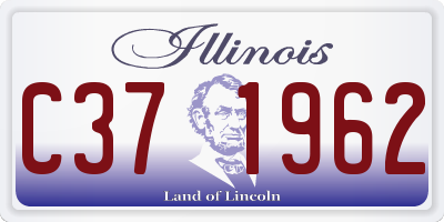 IL license plate C371962