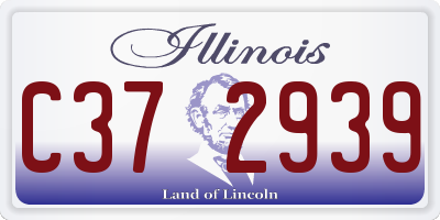 IL license plate C372939