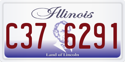 IL license plate C376291