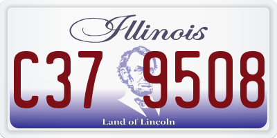 IL license plate C379508