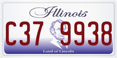 IL license plate C379938