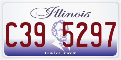 IL license plate C395297