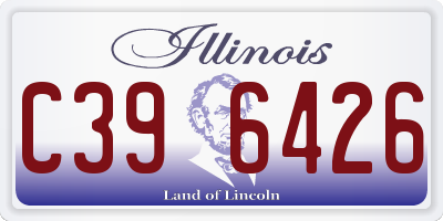 IL license plate C396426