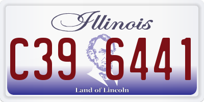 IL license plate C396441