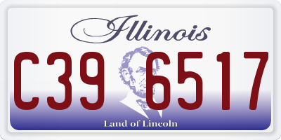 IL license plate C396517