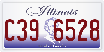 IL license plate C396528