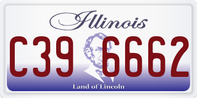 IL license plate C396662