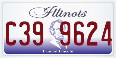 IL license plate C399624