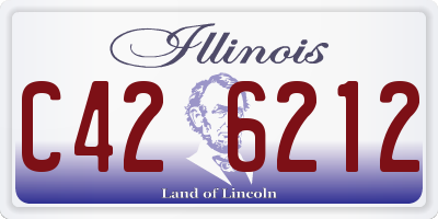 IL license plate C426212