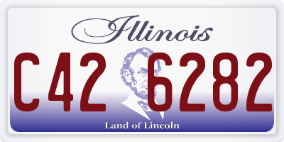 IL license plate C426282