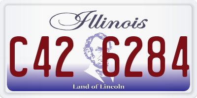 IL license plate C426284