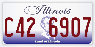 IL license plate C426907