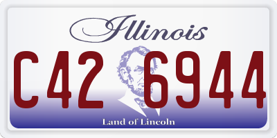 IL license plate C426944