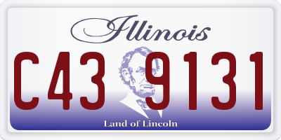 IL license plate C439131