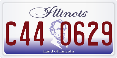 IL license plate C440629