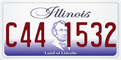 IL license plate C441532