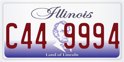 IL license plate C449994