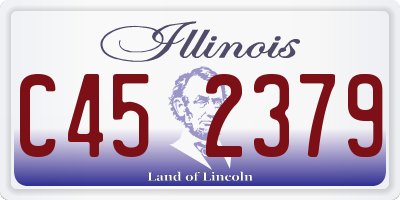 IL license plate C452379