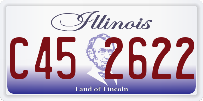 IL license plate C452622