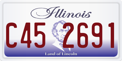 IL license plate C452691