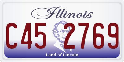 IL license plate C452769