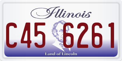 IL license plate C456261