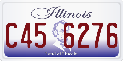 IL license plate C456276