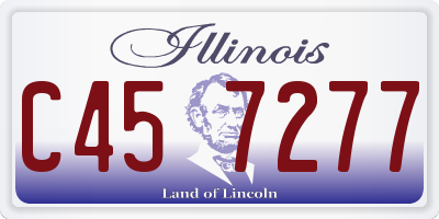 IL license plate C457277