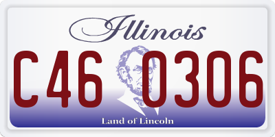 IL license plate C460306