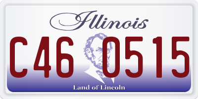 IL license plate C460515